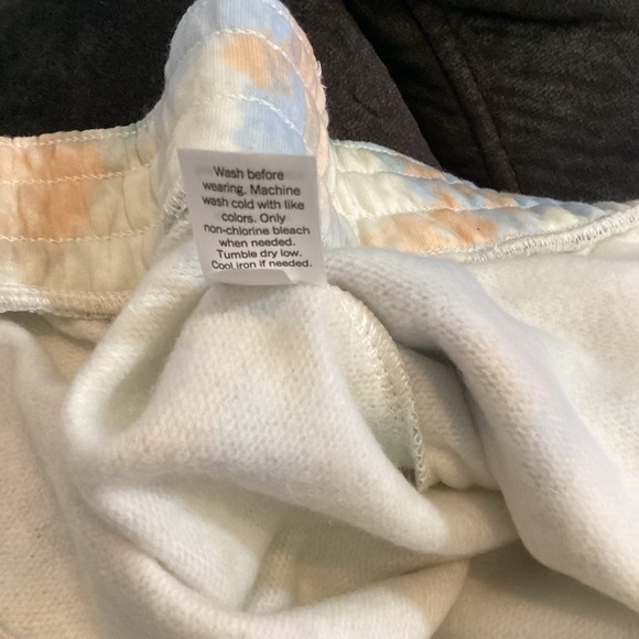 SONOMA fleece shorts woman’s size OX color called green blue cloud NWT p… - Picture 7 of 16